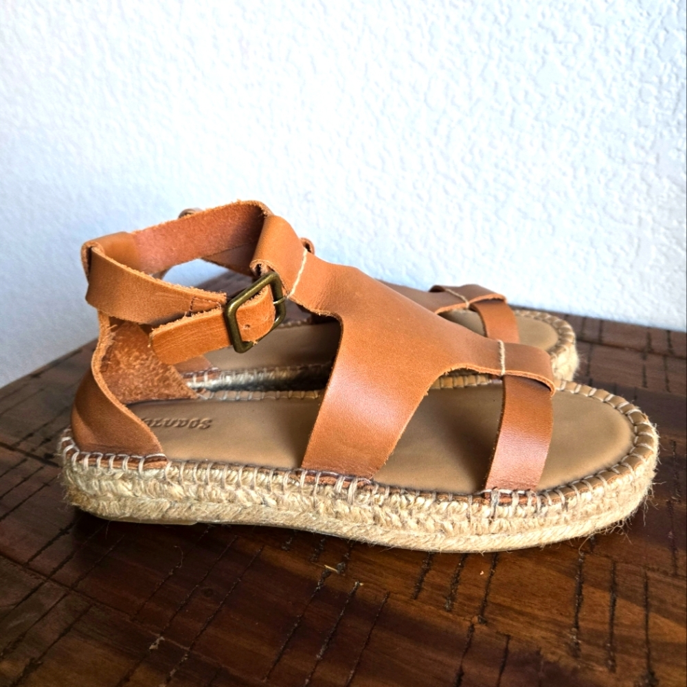 Soludos leather Espradille Sandals 7.5